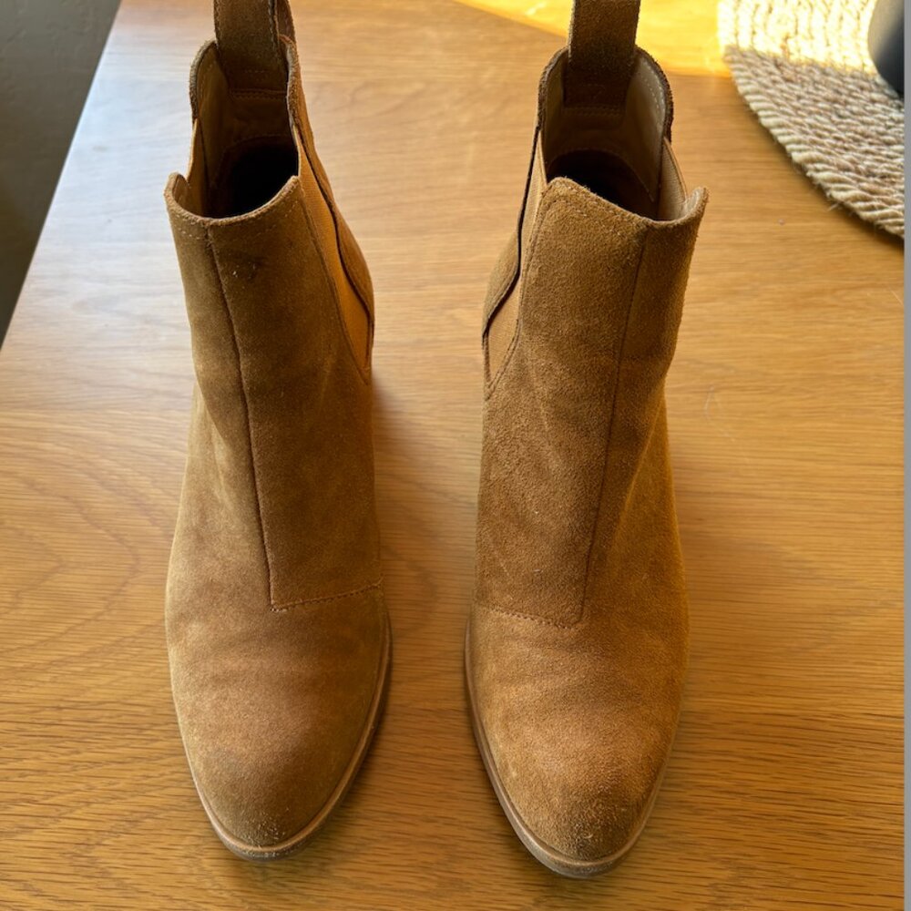 Rag And Bone Suede Bootie Light Brown Size 37 - image 4